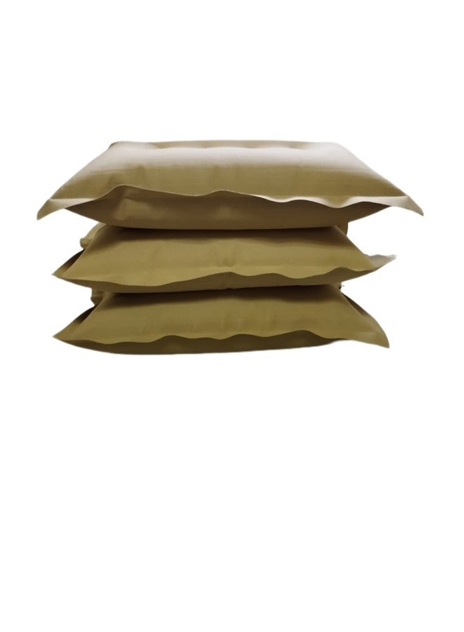 RAV Soft Fabric Travelling Pillow, Cotton air Pillow. Lightweight, Portable, Washable, Suitable for All Best Home, Office, Airplane, and Cars Camping (Color- Brown).Pack of 1 - Image 5